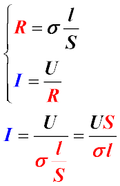 Формула нахождения сопротивления проводника и модификация закона ома.  Формула знаходження опору провідника та модифікація закону ома.