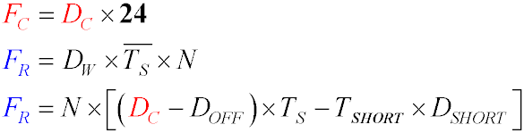 Effective Fund of Equipment Operating Time Formula Effective Fund of Equipment Operating Time Formula