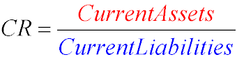 Current ratio is a ration of a firm's current assets to its current liabilities Current ratio is a ration of a firm's current assets to its current liabilities